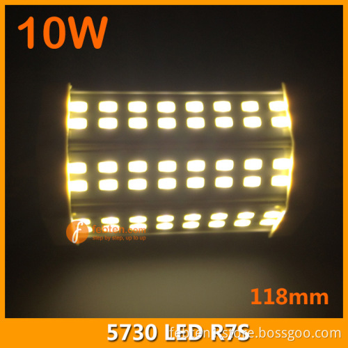 SMD5730 118mm LED R7S Lamp 10W